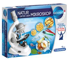 Clementoni Natur unter dem Mikroskop mit viel Zubehör Galile